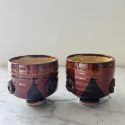 Paire de bols chinois signés