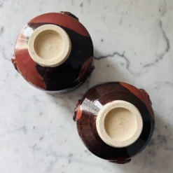 Paire de bols chinois signés