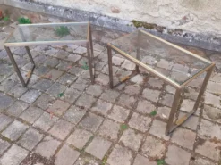 Paire de bout de canapé, chevets année 70