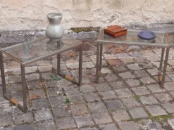 Paire de bout de canapé, chevets année 70