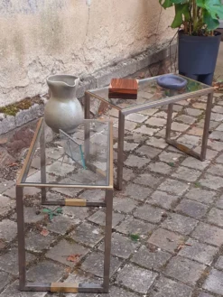 Paire de bout de canapé, chevets année 70