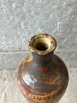 Paire de bouteilles en ceramique Alain rech, vintage 60/70