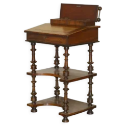 Paire de bureaux Davenport antiques entièrement restaurés