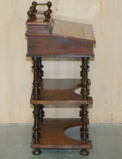 Paire de bureaux Davenport antiques entièrement restaurés