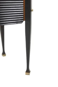 Paire de cabinets italiens en placage de teck. Années 1960.