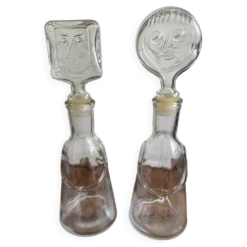 Paire de carafe d'Erik Hoglund pour Neiman marcus série