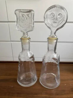 Paire de carafe d'Erik Hoglund pour Neiman marcus série