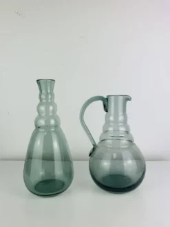 Paire de carafes Daum Nancy, art déco