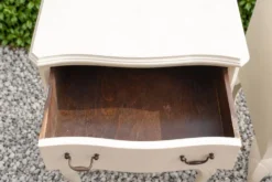 Paire de chevets anciens rénovés – Ivoire d’Orfèvres Libéron – 3 tiroirs