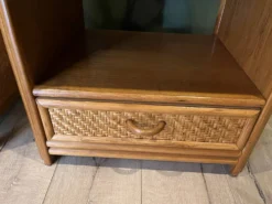 Paire de chevets bambou