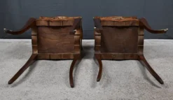 Paire de chevets en marqueterie, style Louis XV – Milieu XXe