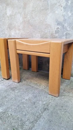 Paire de chevets en orme Atelier Chauvin