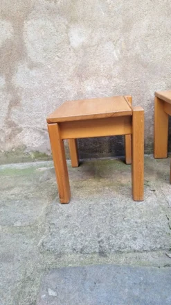 Paire de chevets en orme Atelier Chauvin