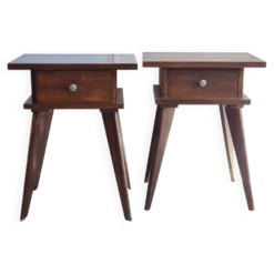 Paire de chevets scandinave années 60