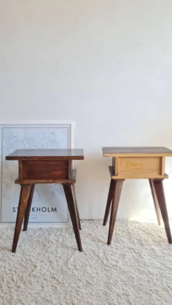 Paire de chevets scandinave années 60