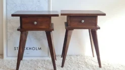 Paire de chevets scandinave années 60