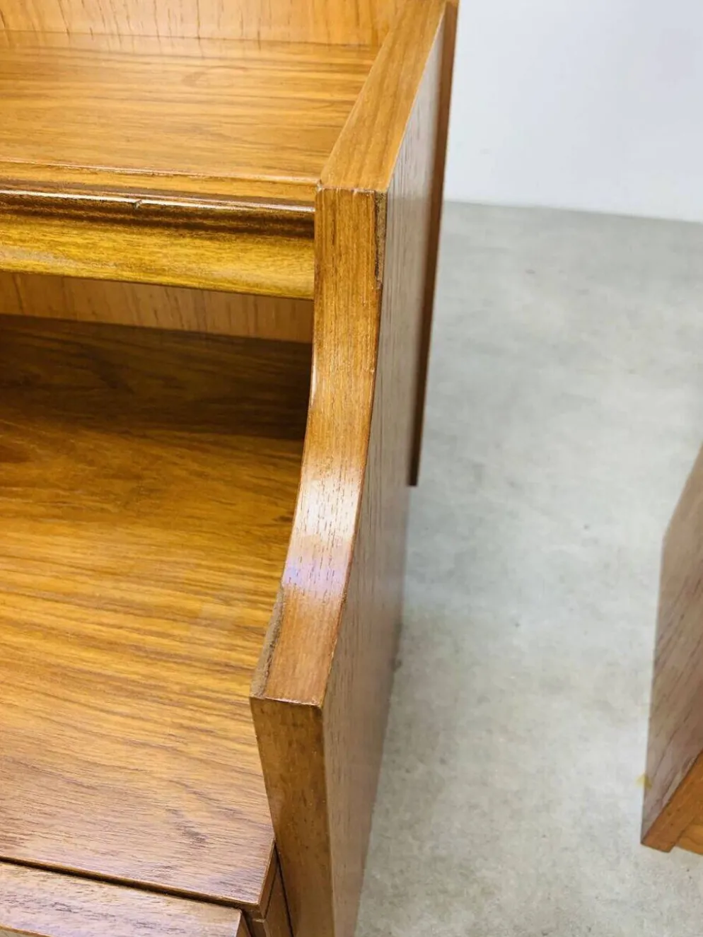 Paire de chevets scandinaves en teck, années 60