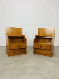 Paire de chevets scandinaves en teck, années 60