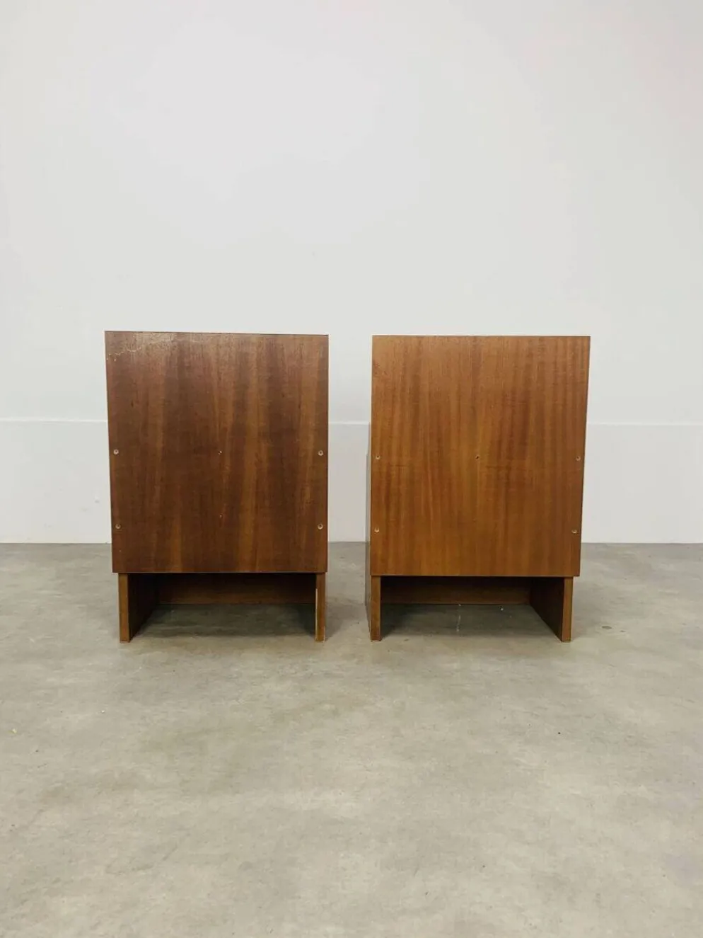 Paire de chevets scandinaves en teck, années 60