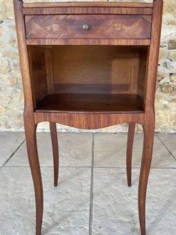 Paire de chevets , Style Louis XV en Palissandre