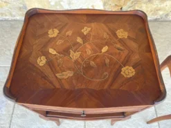 Paire de chevets , Style Louis XV en Palissandre