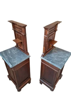 Paire de Chevets "Tempietto" Fin XIXe siècle