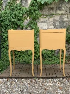Paire de chevets vintage de style Louis XV