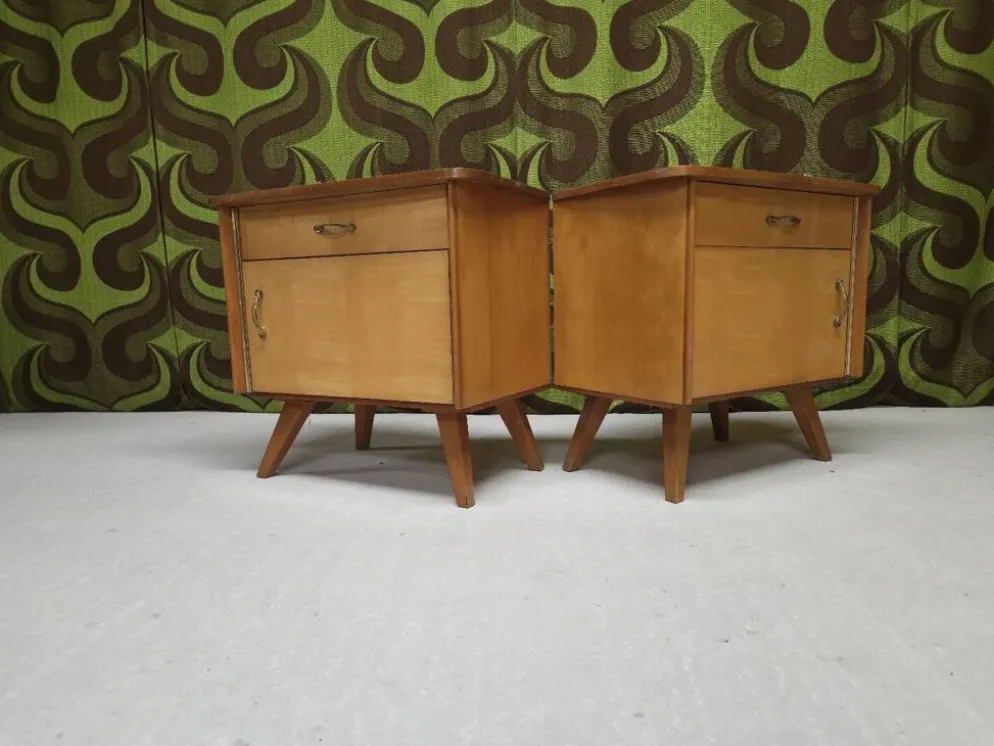 Paire de chevet vintage 1960"