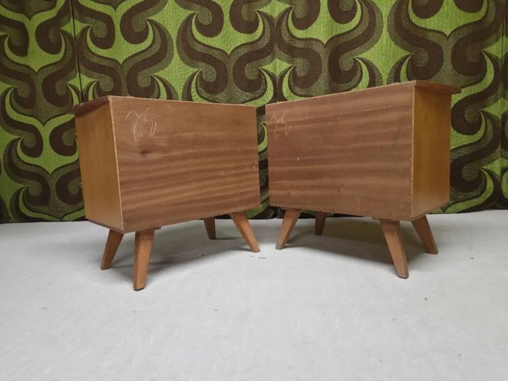 Paire de chevet vintage 1960"
