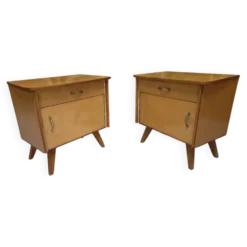 Paire de chevet vintage 1960