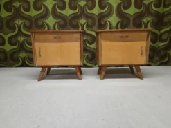 Paire de chevet vintage 1960