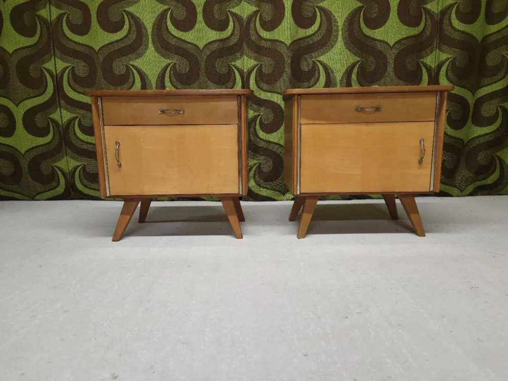 Paire de chevet vintage 1960"