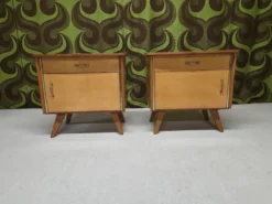 Paire de chevet vintage 1960