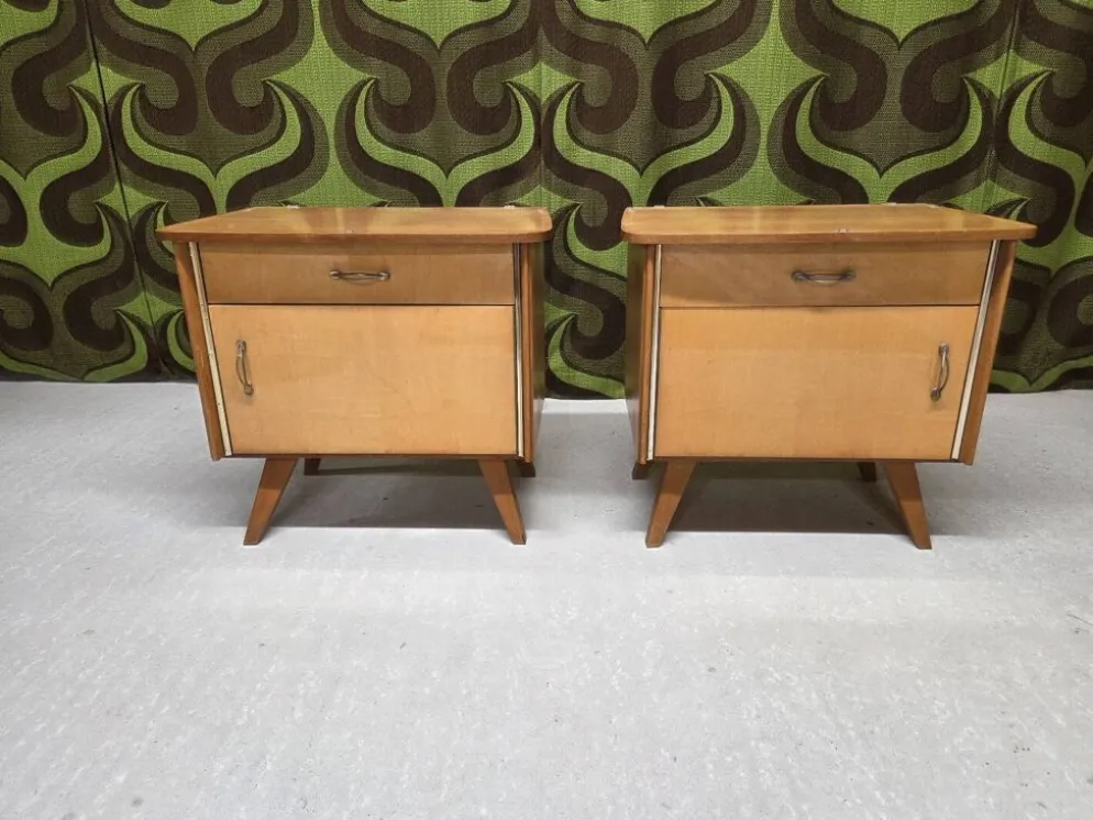 Paire de chevet vintage 1960"