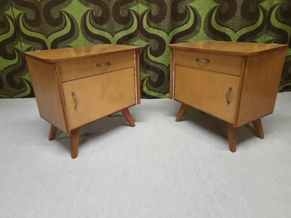 Paire de chevet vintage 1960"
