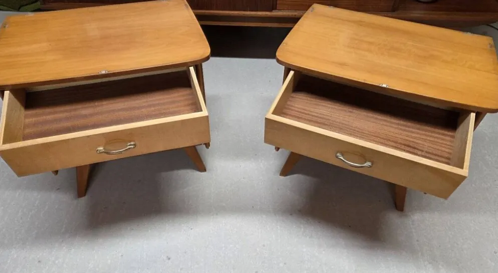 Paire de chevet vintage 1960"