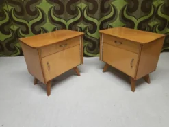 Paire de chevet vintage 1960