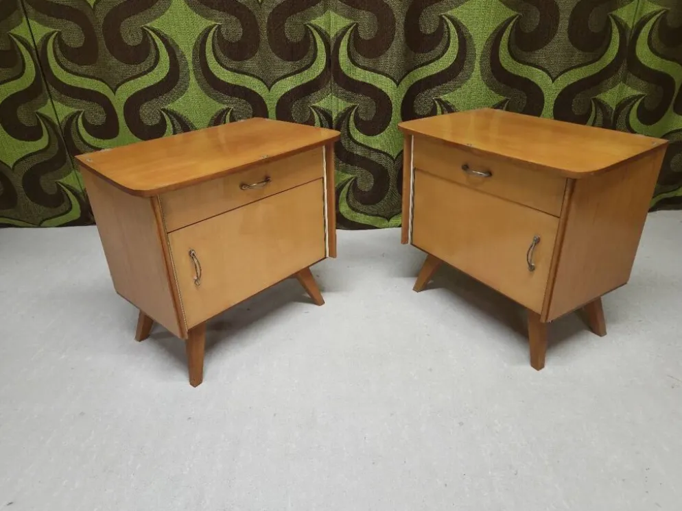 Paire de chevet vintage 1960"