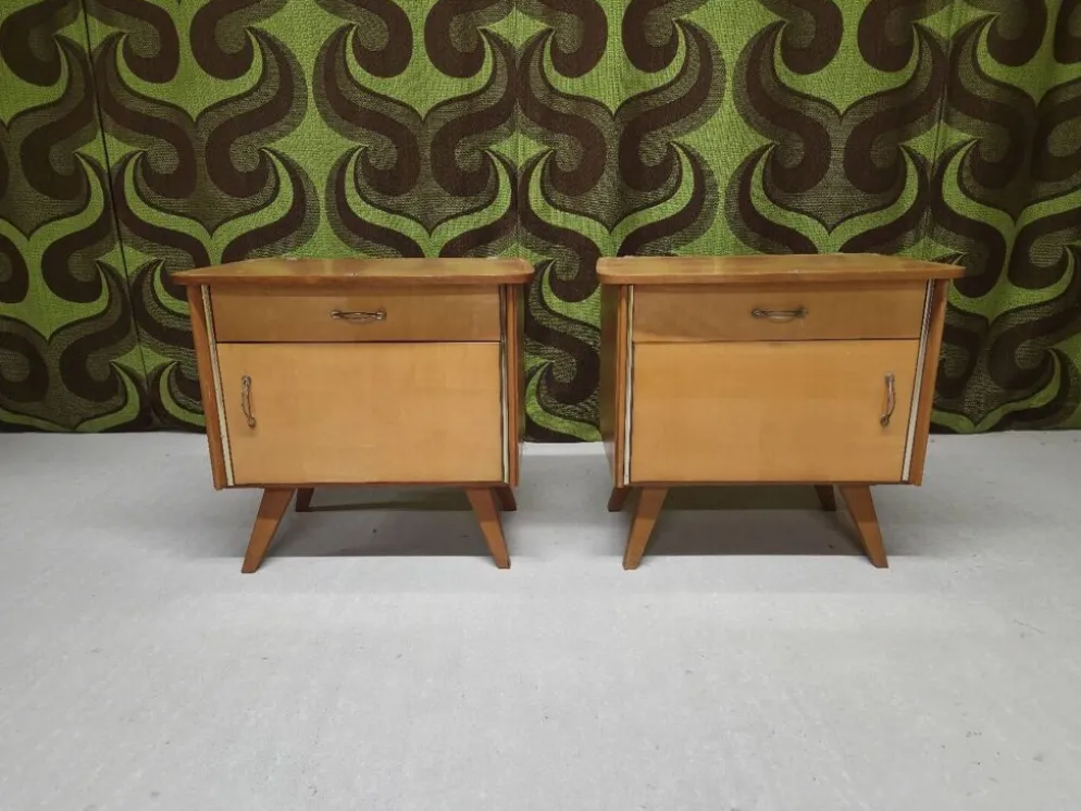 Paire de chevet vintage 1960"