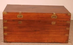 Paire de coffre de marine du 19° siècle avec double serrures
