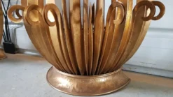 Paire de console aux fougeres
