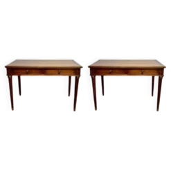 Paire de consoles de Style Louis XVI