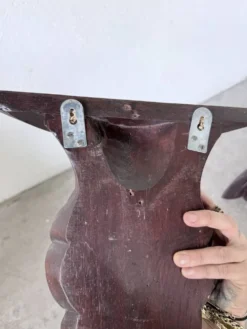 Paire de consoles murales sculptées italiennes