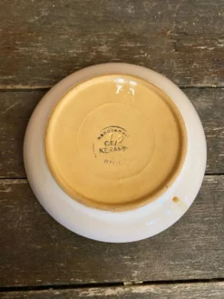 Paire de coquetiers ancien graf stoob keramik céramique polychrome vin
