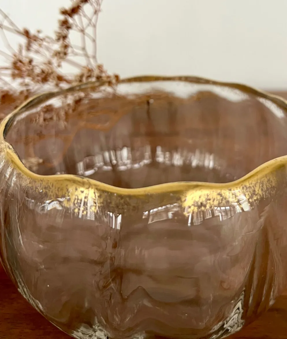 Paire de coupelles cristal Baccarat Napoléon III