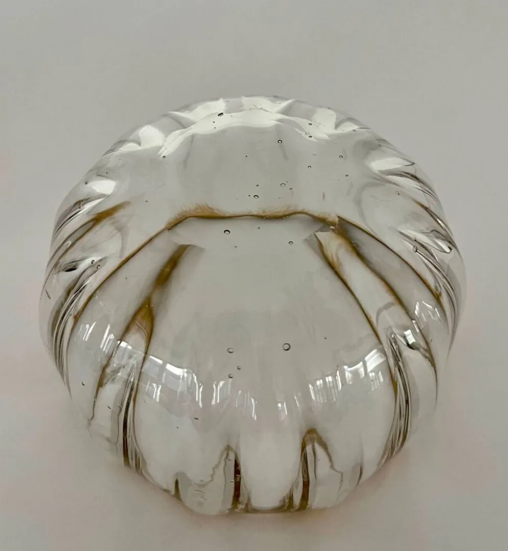 Paire de coupelles cristal Baccarat Napoléon III