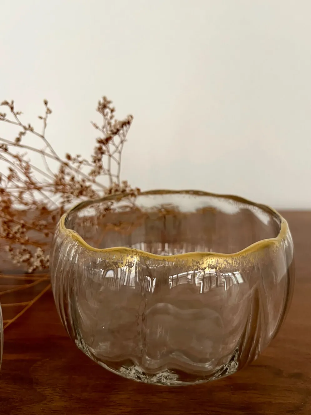 Paire de coupelles cristal Baccarat Napoléon III