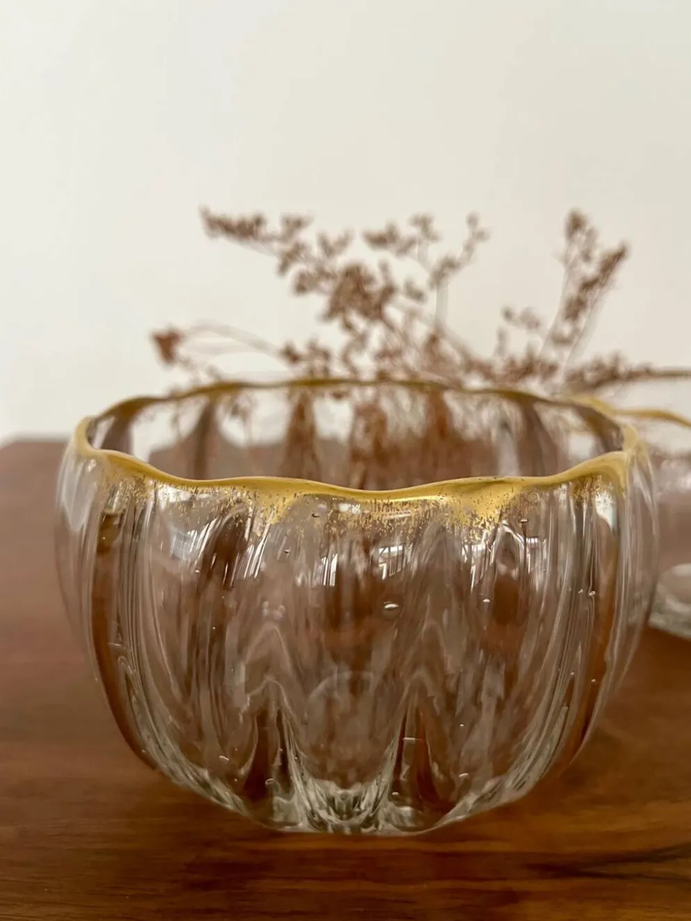 Paire de coupelles cristal Baccarat Napoléon III