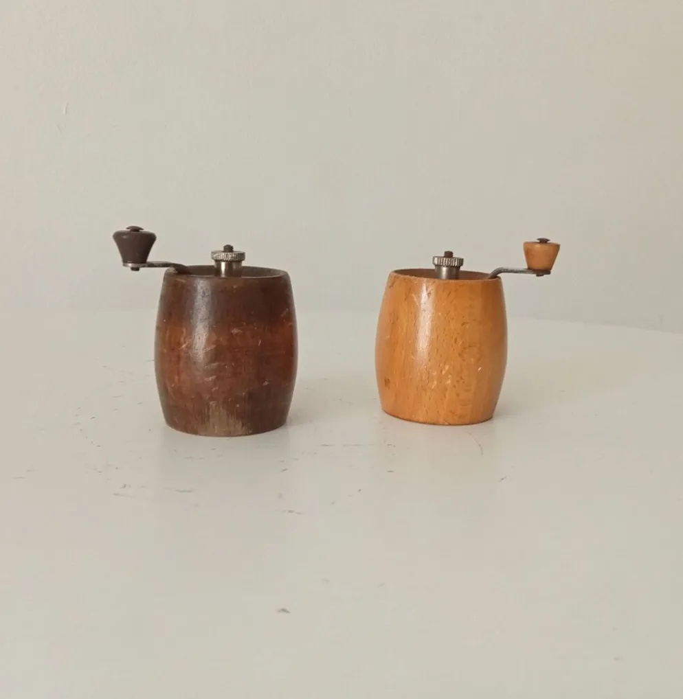 Paire de moulins a poivre vintage Marlux pour déco