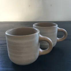 Paire de mugs grès Niderviler